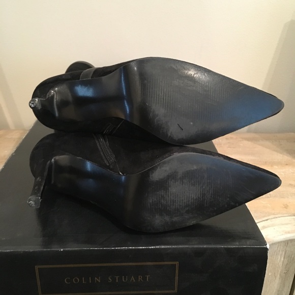 Colin Stuart Black Suede Boots - Picture 6 of 6